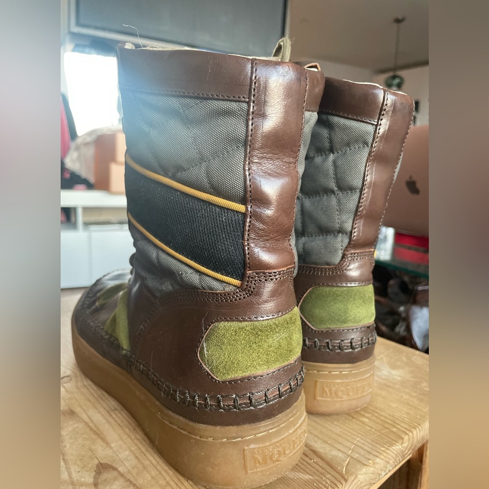 Alexander McQueen X Puma Joust boot green brown size 9 - Picture 7 of 16